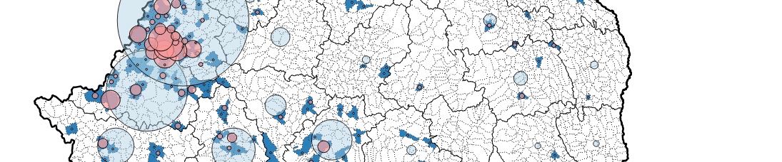 Cartographie des localités d’origine en Roumanie des roms en bidonvilles à Lyon